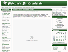 Tablet Screenshot of paradeorchaester.com